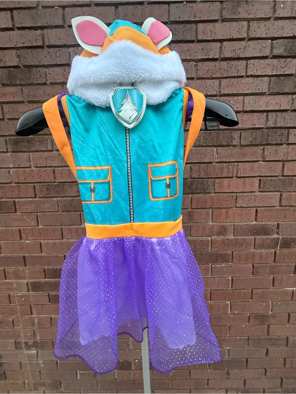 Rubies Paw Patrol Everest Husky Toddler Halloween Costume Set Dress Hat Backpack